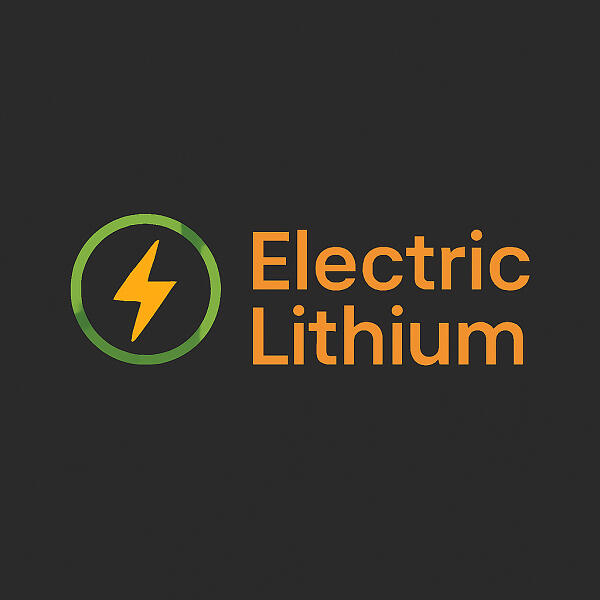 Logo for electriclithium.com, strong domain for EV, battery, or energy-related projects.