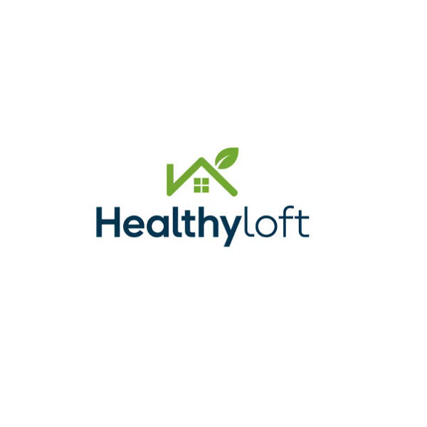 Logo for healthyloft.com, wellness and lifestyle domain ideal for a natural products brand or health platform.